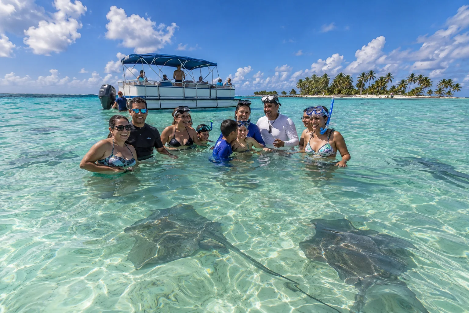 Tour en Pontón Colectivo + Acuario – San Andrés, San Andrés