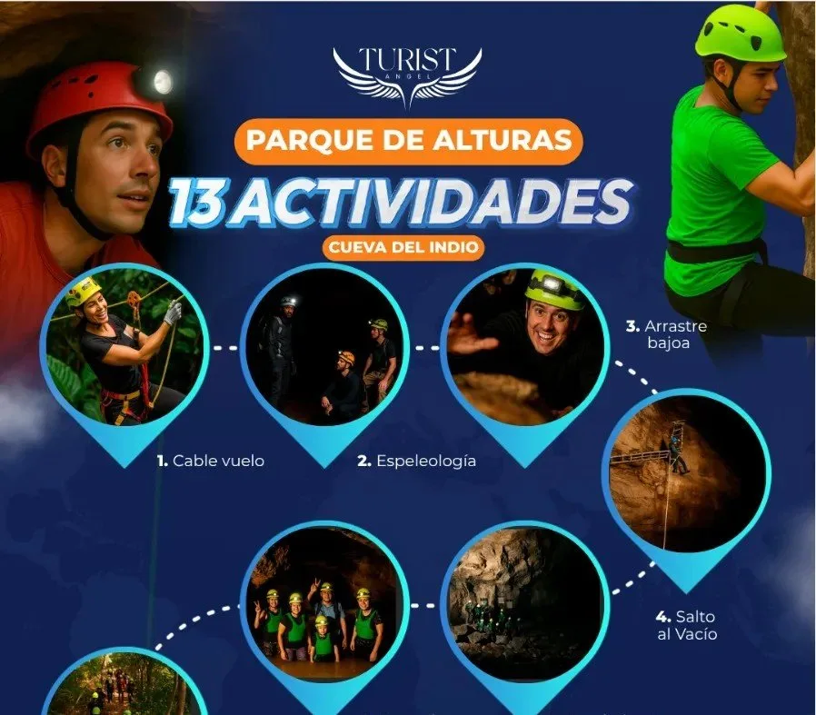 13 Desafíos – Cueva del indio, San Gil