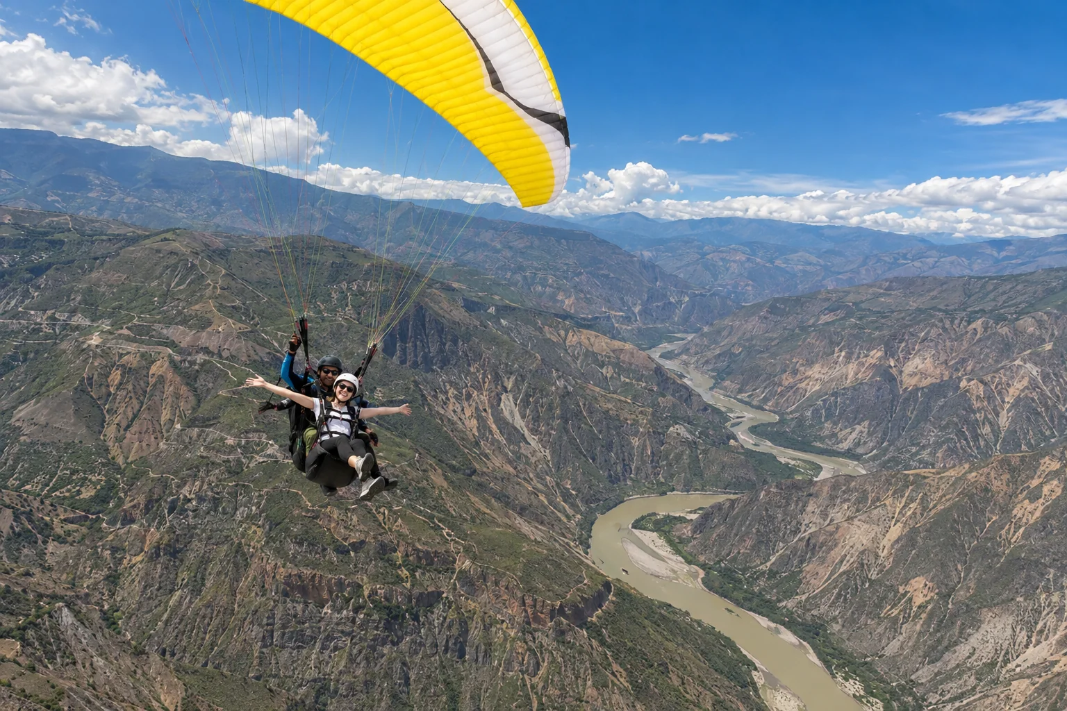 Parapente – Cañón del Chicamocha, San Gil