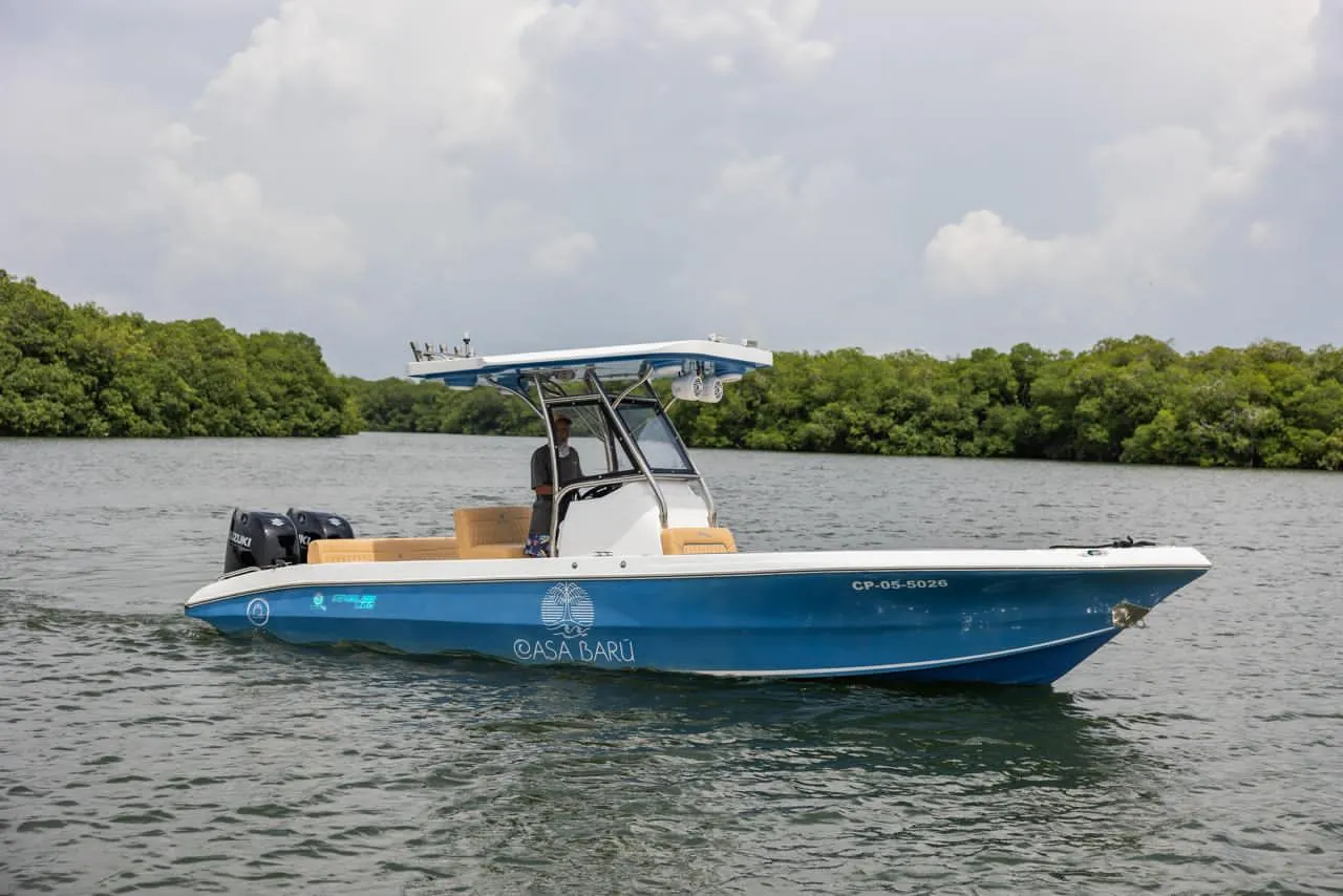 Bote Ángel Turístico 25 ft – Islas del Rosario, Cartagena