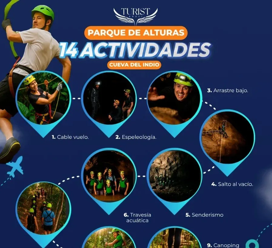 14 Desafíos – Cueva del Indio, San Gil