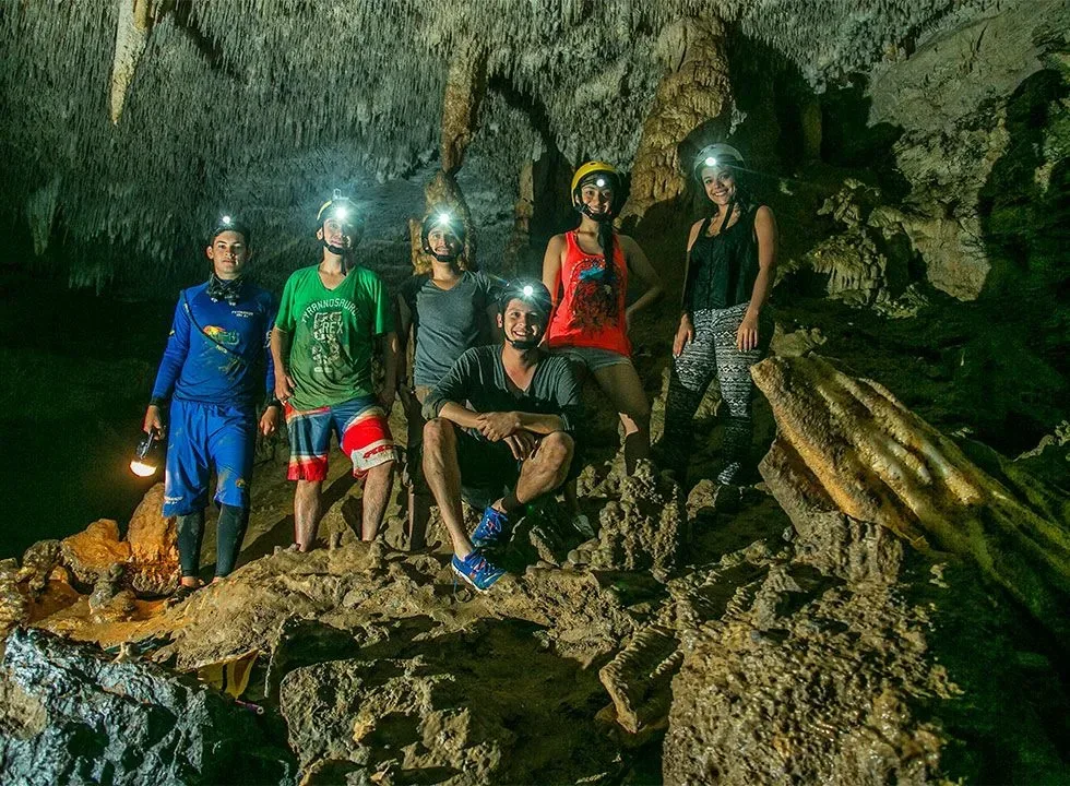 Espeleísmo –  Cueva de la Vaca, San Gil